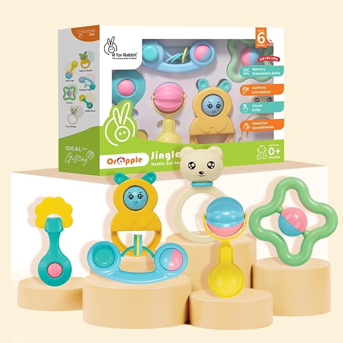 baby rattle set 0-6 months (Imported)